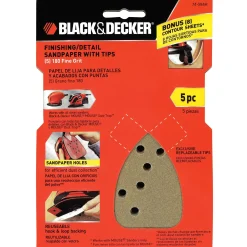 MOUSE™ Fine Grit Sandpaper For Dust Collection 5Pk