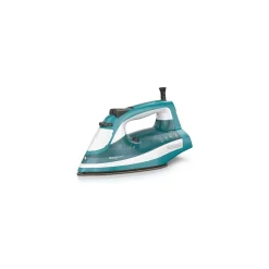 One-Step Garment Steam Iron with Stainless Nonstick Soleplate; One Size; Turquoise
