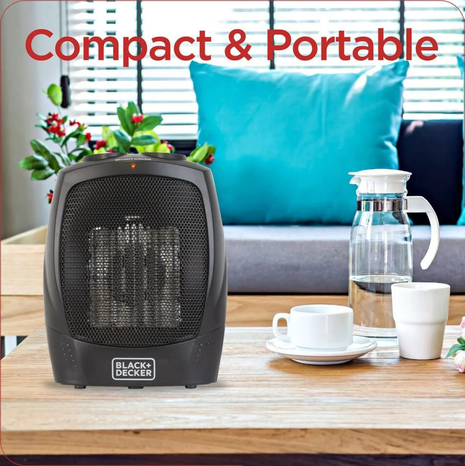 Personal Desktop Heater (Black)