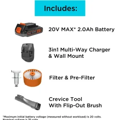 POWERSERIES™ Extreme™ Cordless Stick Vacuum Cleaner