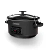 7-Quart Digital Slow Cooker with Chalkboard Surface, Slate