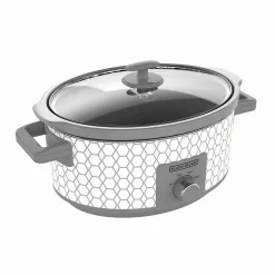 7-Quart Slow Cooker-Geometric