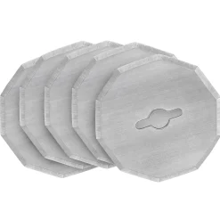 Rotary Cutter Replacement Blades, 5 Pc