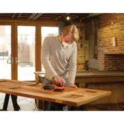 1/4 Sheet Orbital Sander with Paddle Switch Actuation, 2.0 Amp