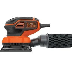 1/4 Sheet Orbital Sander with Paddle Switch Actuation, 2.0 Amp