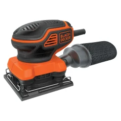 1/4 Sheet Orbital Sander with Paddle Switch Actuation, 2.0 Amp