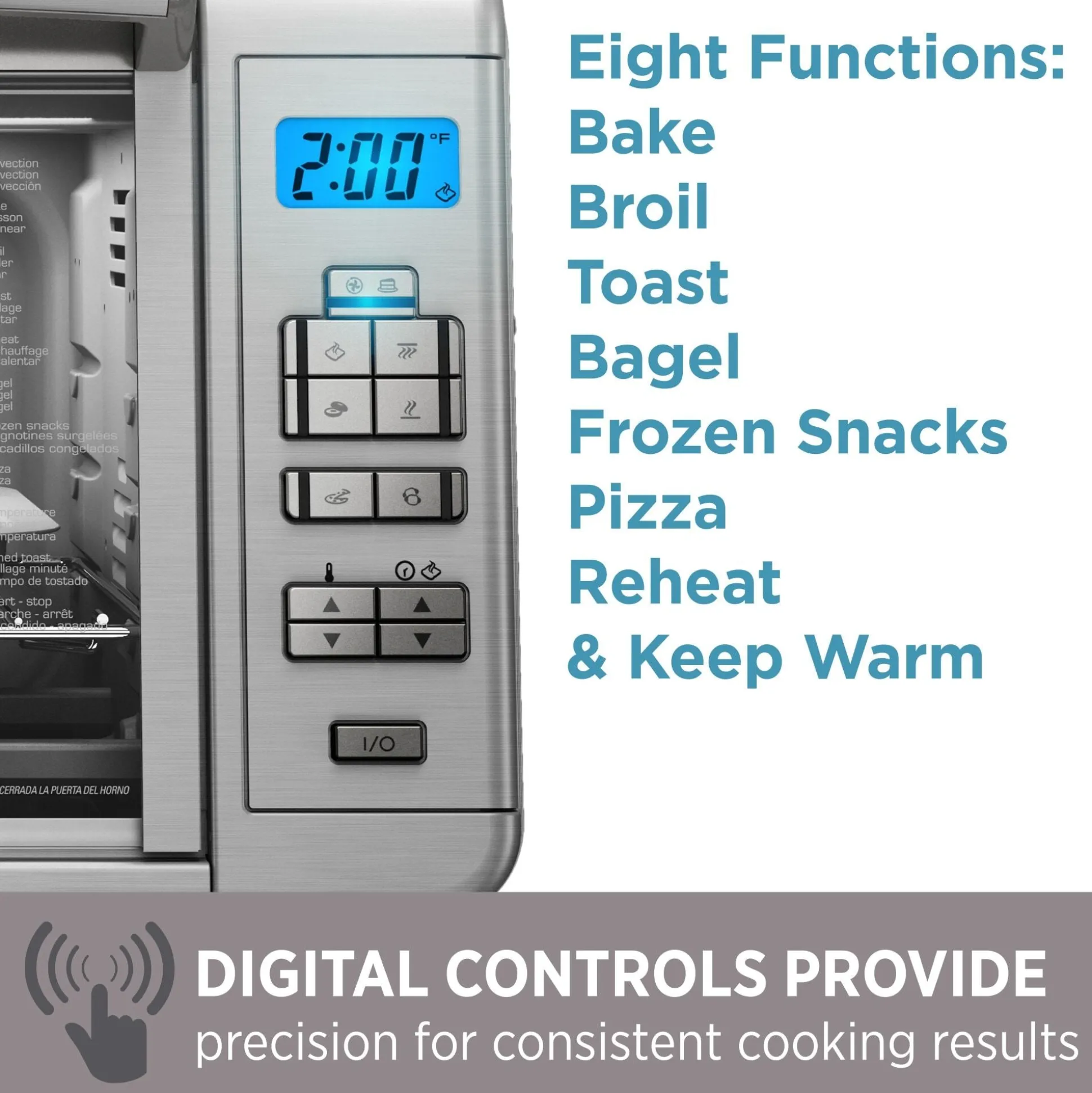 6-Slice Dining-In Digital Countertop Oven