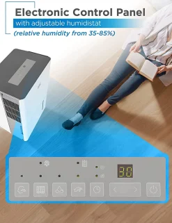 3,000 Sq. Ft. Portable Dehumidifier