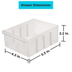 Storage Organizer Large 9 Drawer Bin Modular Storage System
