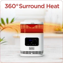 360˚ Surround Heater With Digital Display