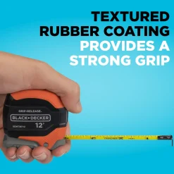 Tape Measure Bundle, Grip Release, Self Lock, 12-Foot & 16-Foot, 2-Pack