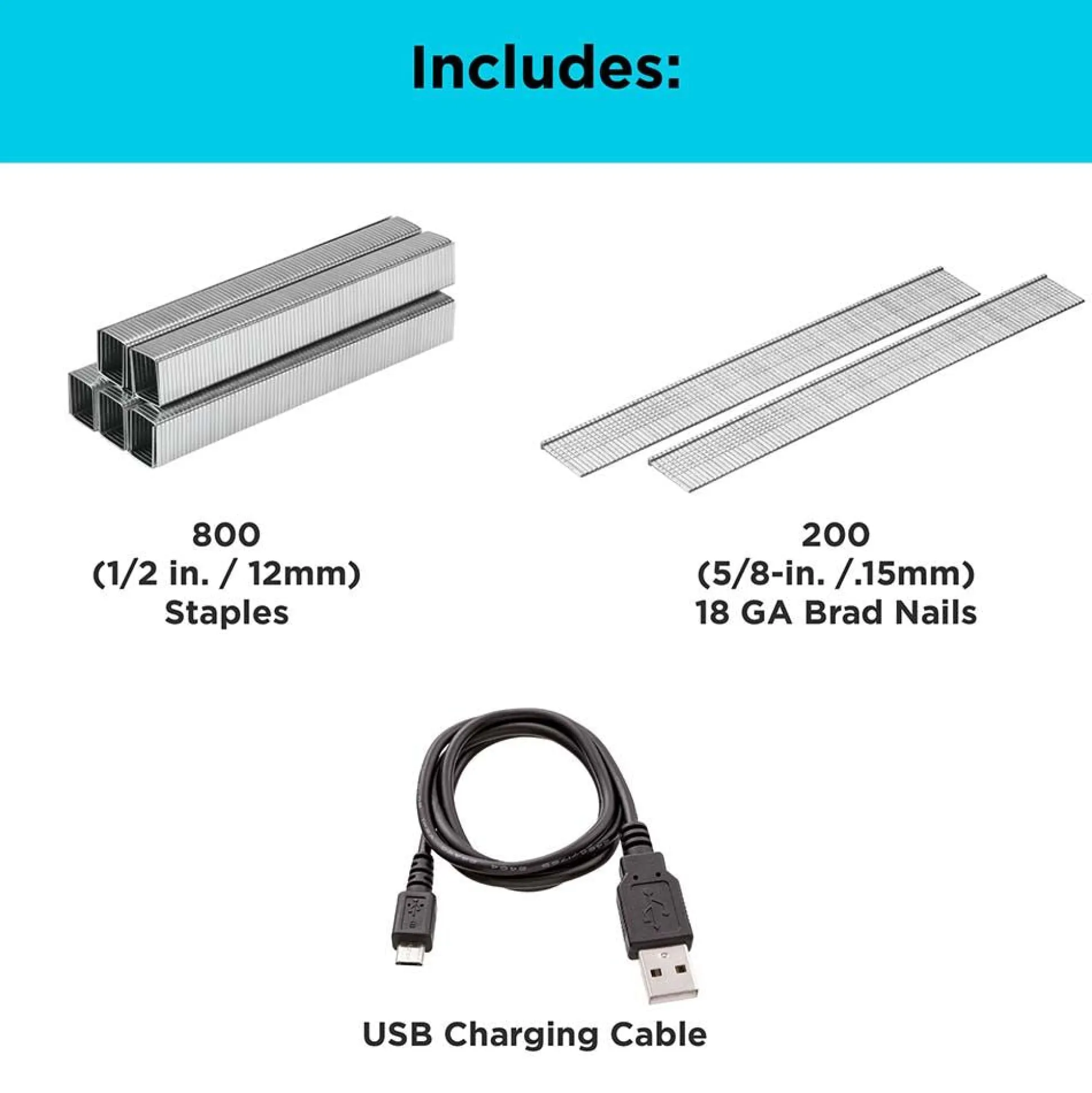 USB Rechargeable 4V MAX* Cordless Power Stapler