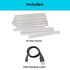 4V MAX* Cordless Glue Gun, USB Rechargeable