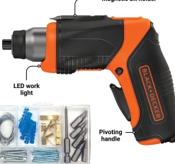4V MAX* Cordless Screwdriver With Picture-Hanging Kit