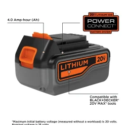 20V MAX* POWERCONNECT™ 4.0 Ah Battery