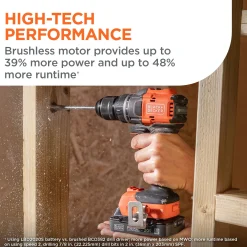 20V MAX* POWERCONNECT™ Cordless Brushless ½-in. Drill/Driver Kit (Battery & Charger Included)