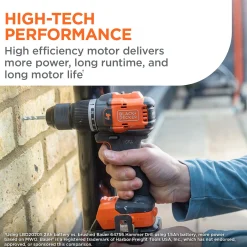 20V MAX* POWERCONNECT™ Cordless Brushless ½-in. Hammer Drill Kit