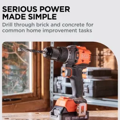 20V MAX* POWERCONNECT™ Cordless Brushless ½-in. Hammer Drill Kit