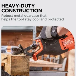 20V MAX* POWERCONNECT™ Cordless Brushless Reciprocating Saw (Battery & Charger Not Included)