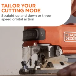 20V MAX* POWERCONNECT™ Cordless Brushless Jig Saw (Battery & Charger Not Included)