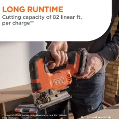 20V MAX* POWERCONNECT™ Cordless Brushless Jig Saw (Battery & Charger Not Included)