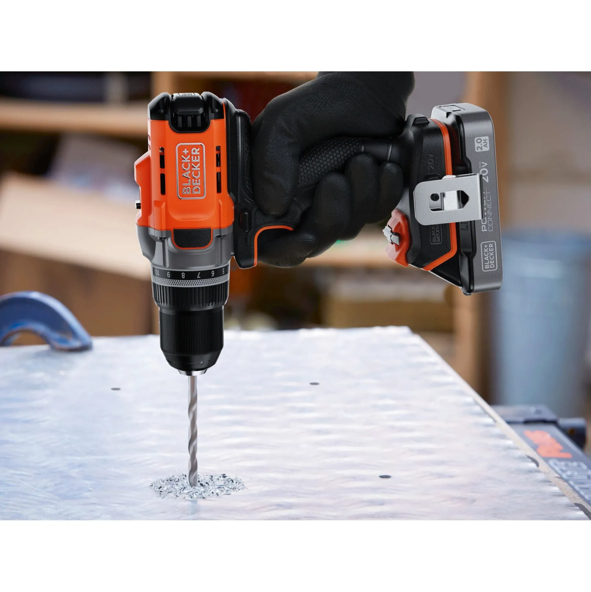 20V MAX* POWERCONNECT™ Cordless Drill Driver, Battery and Charger Included
