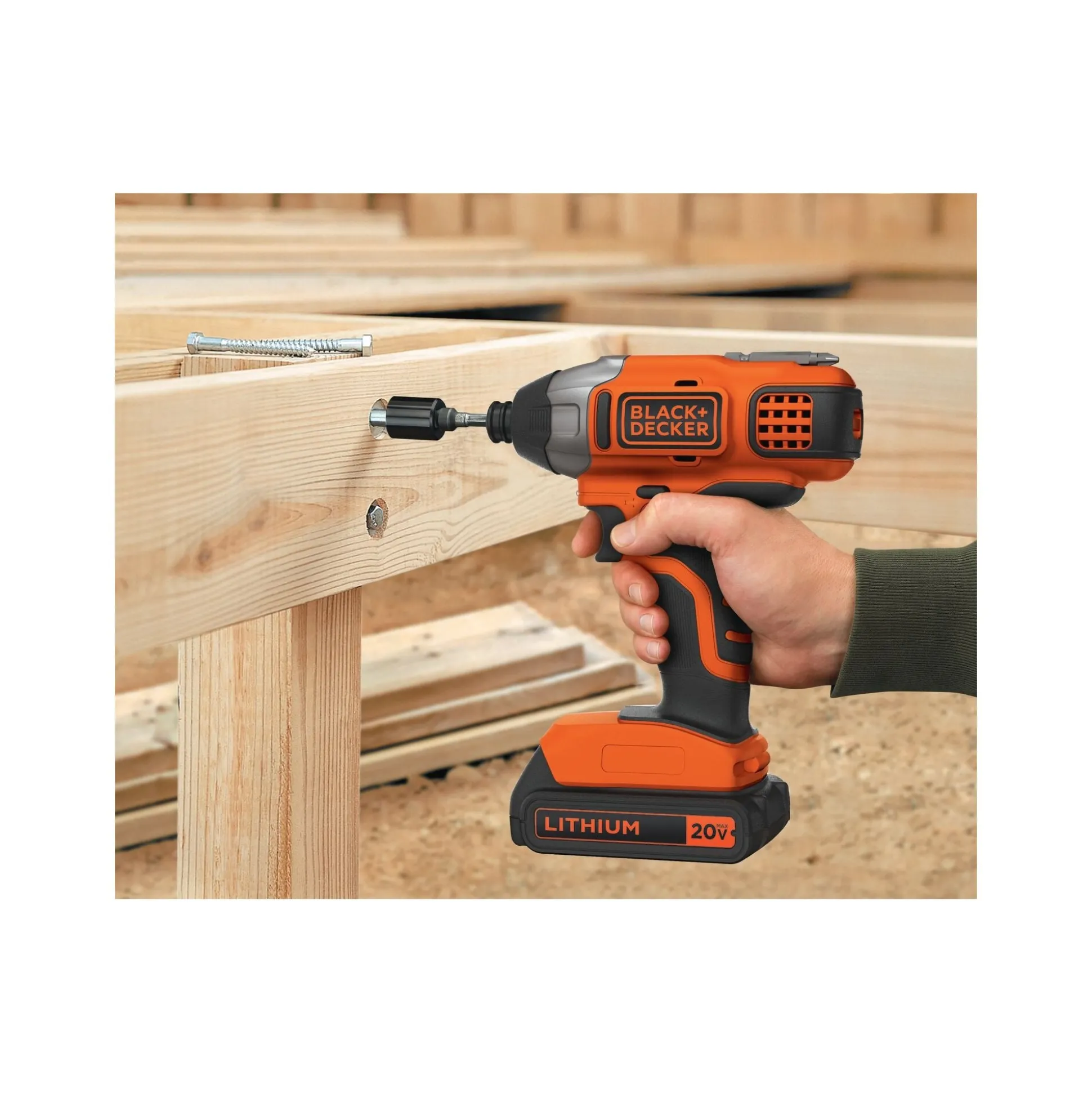 20V MAX* POWERCONNECT™ Cordless Drill and Impact Driver Combo Kit, Battery and Charger Included