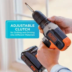 20V MAX* POWERCONNECT™ Cordless Drill/Driver, Battery and Charger Included
