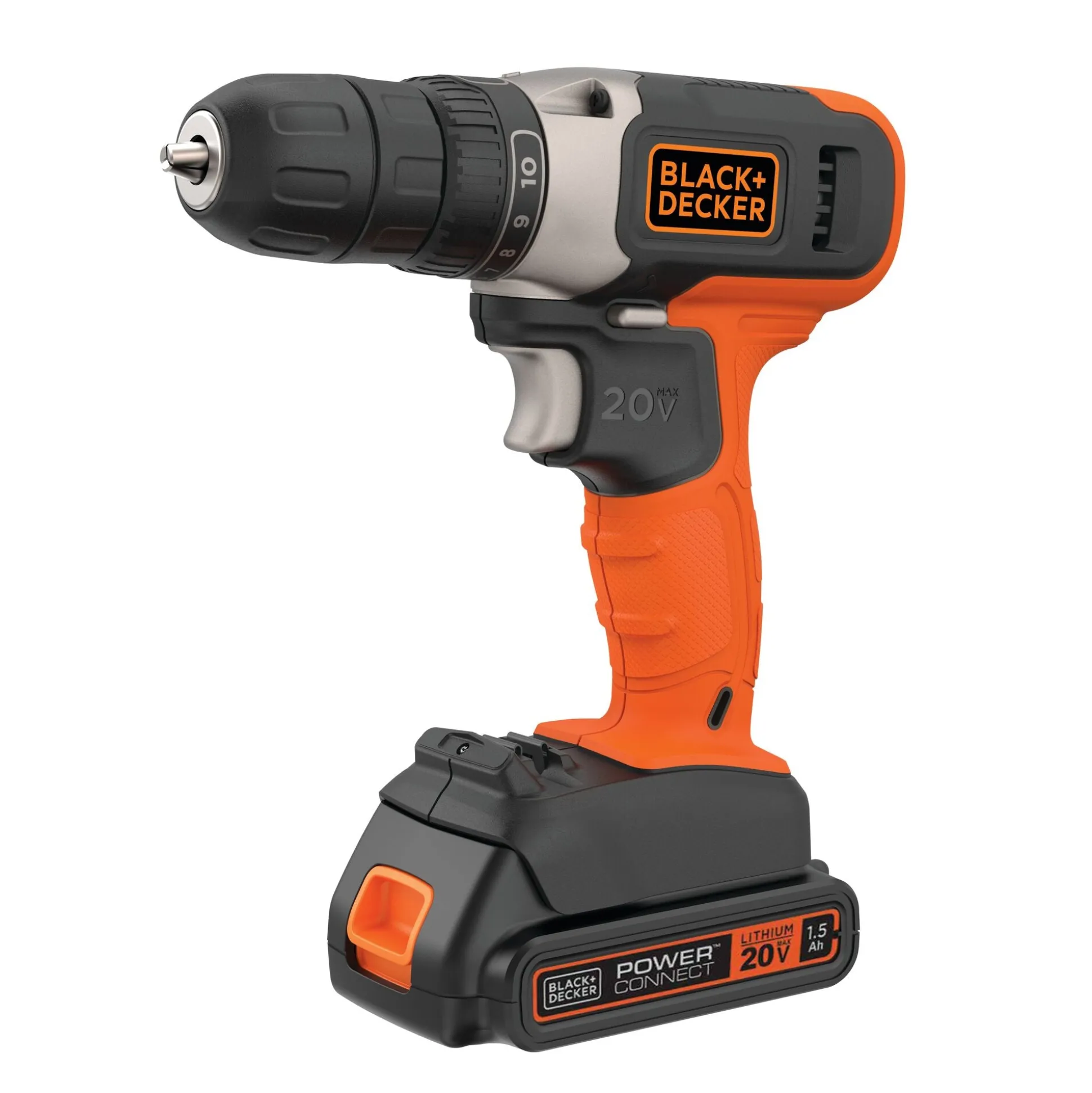 20V MAX* POWERCONNECT™ Cordless Drill/Driver, Battery and Charger Included