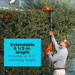 20V MAX* POWERCONNECT™ Cordless 18 Inch Pole Hedge Trimmer, Battery and Charger Included