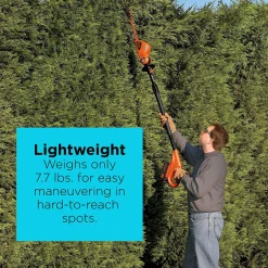 20V MAX* POWERCONNECT™ Cordless 18 Inch Pole Hedge Trimmer, Battery and Charger Included