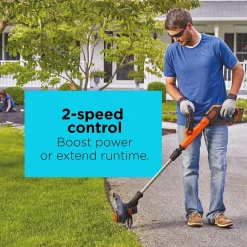 20V MAX* POWERCONNECT™ Cordless 12 Inch 2-Speed String Trimmer and Edger, Battery and Charger Included