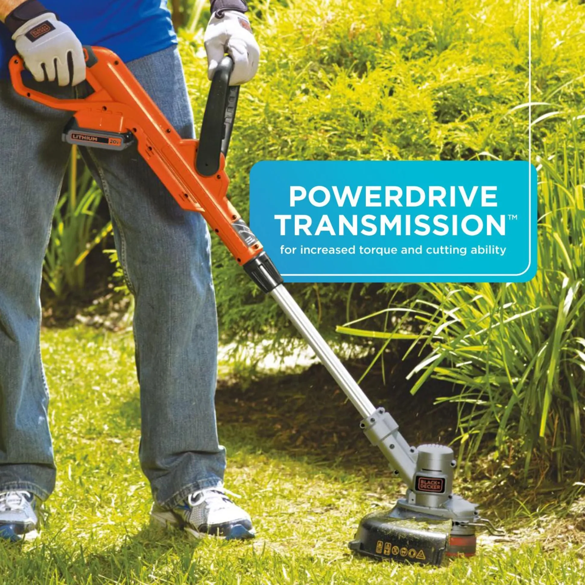 20V MAX* POWERCONNECT™ Cordless 2-in-1 String Trimmer & Edger, Battery & Charger Included