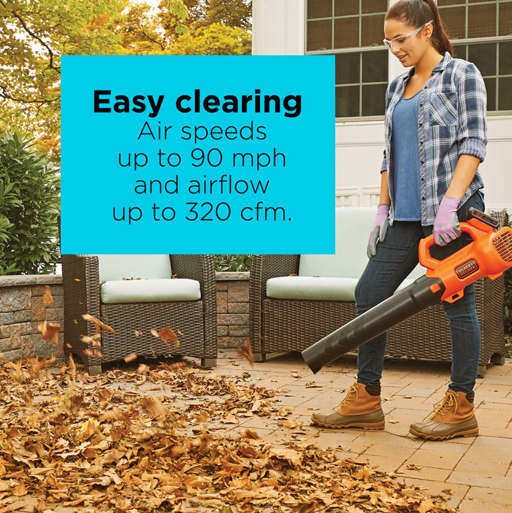 20V MAX* POWERCONNECT™ Cordless Leaf Blower, Battery and Charger Included