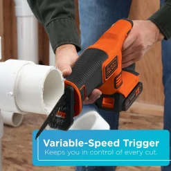20V MAX* POWERCONNECT™ Cordless Variable Speed Reciprocating Saw, Battery and Charger Included