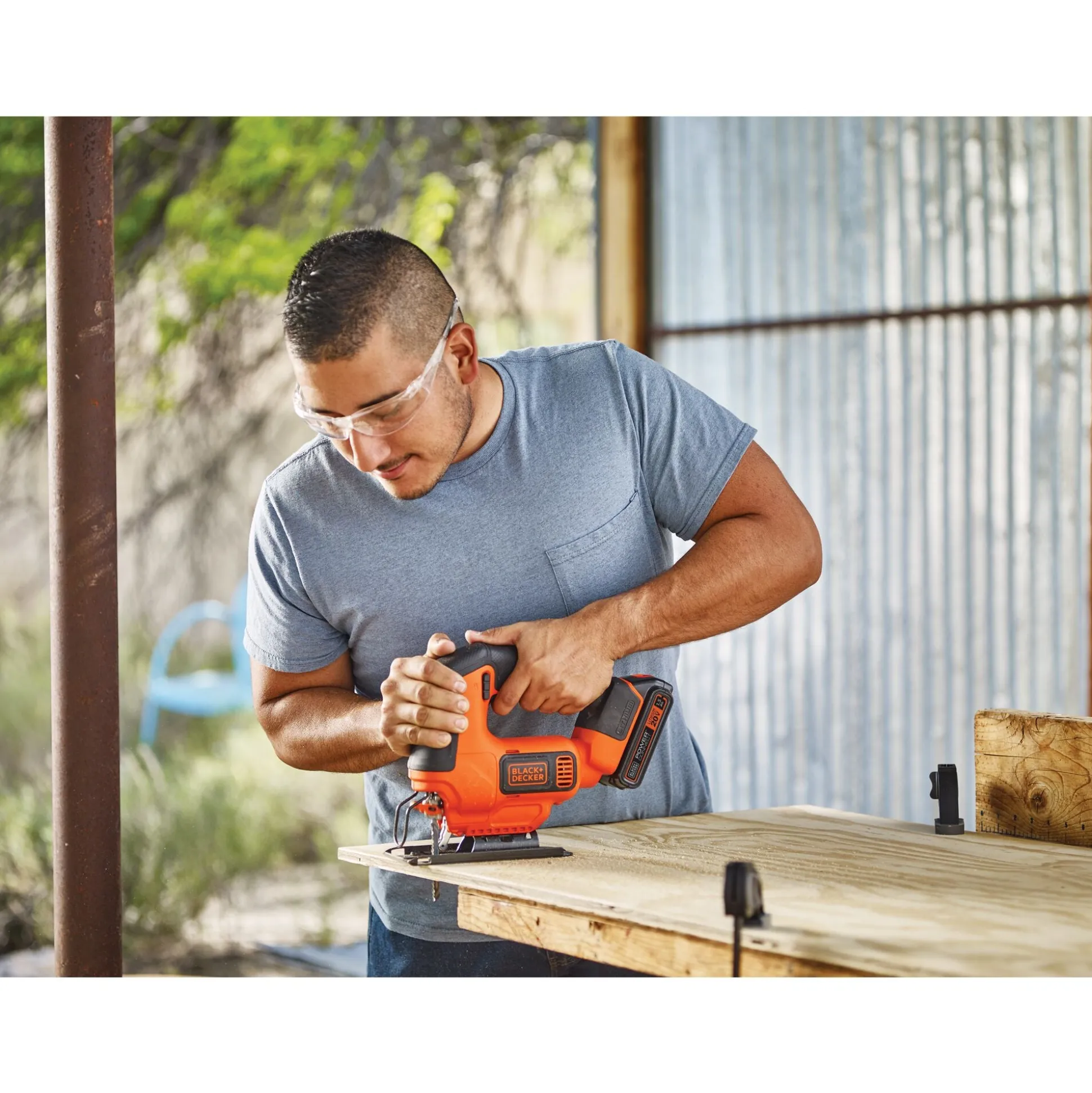 20V MAX* POWERCONNECT™ Cordless Variable Speed Jigsaw, Battery and Charger Not Included