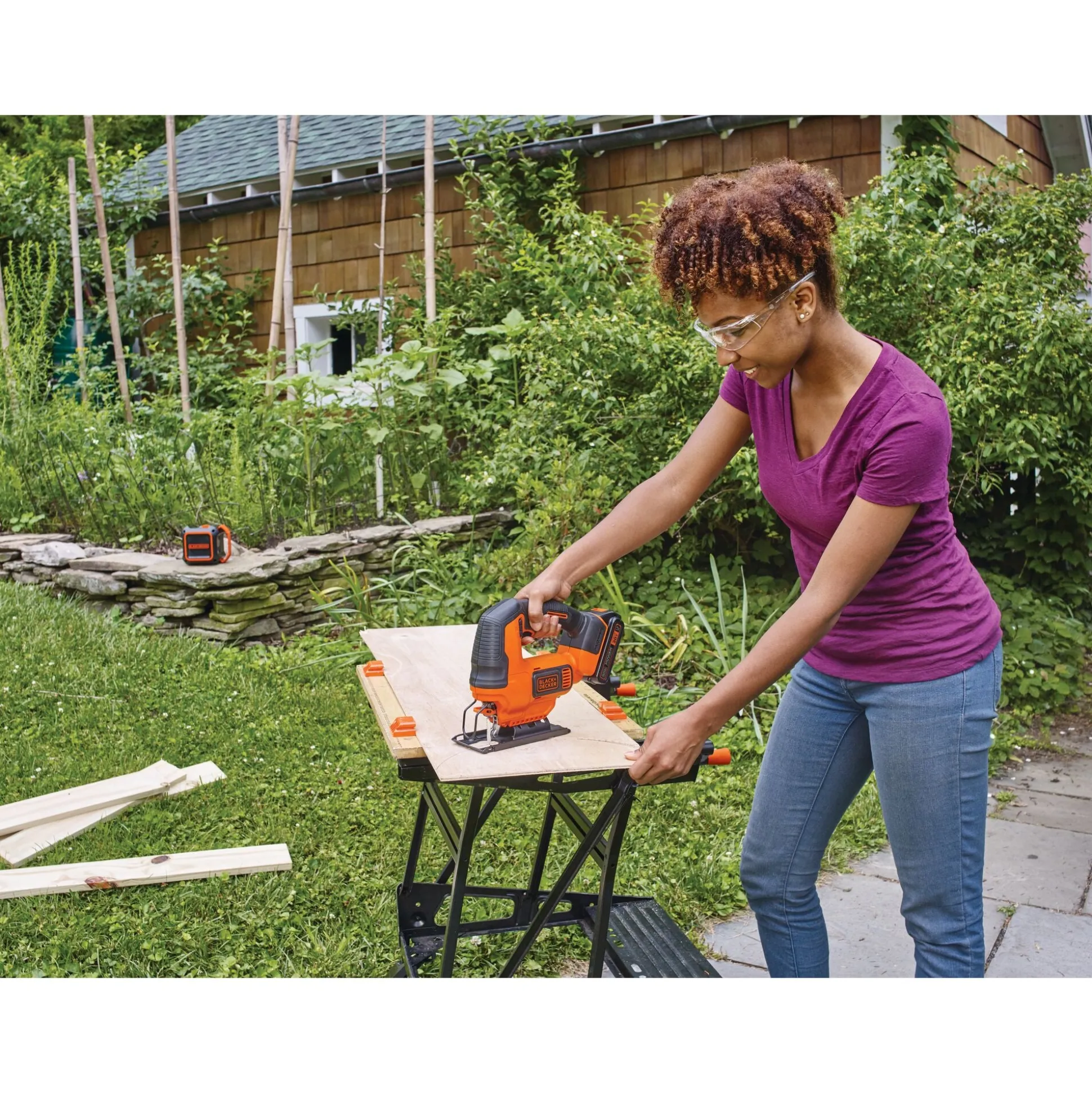 20V MAX* POWERCONNECT™ Cordless Variable Speed Jigsaw, Battery and Charger Not Included