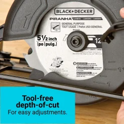 20V MAX* POWERCONNECT™ 5-1/2 Inch Cordless Circular Saw, Battery and Charger Not Included