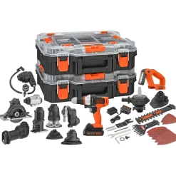 20V MAX *POWERCONNECT™ MATRIX™ Cordless Drill with 12 Attachments and Storage Case, Battery and Charger Included
