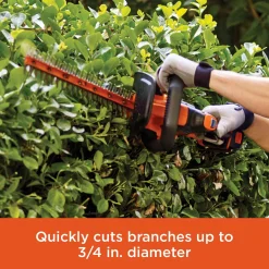 20V MAX* POWERCUT Cordless 22 Inch Hedge Trimmer, Battery and Charger Included
