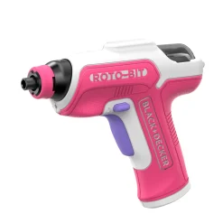 4V MAX* Rotobit Screwdriver (White & Pink)