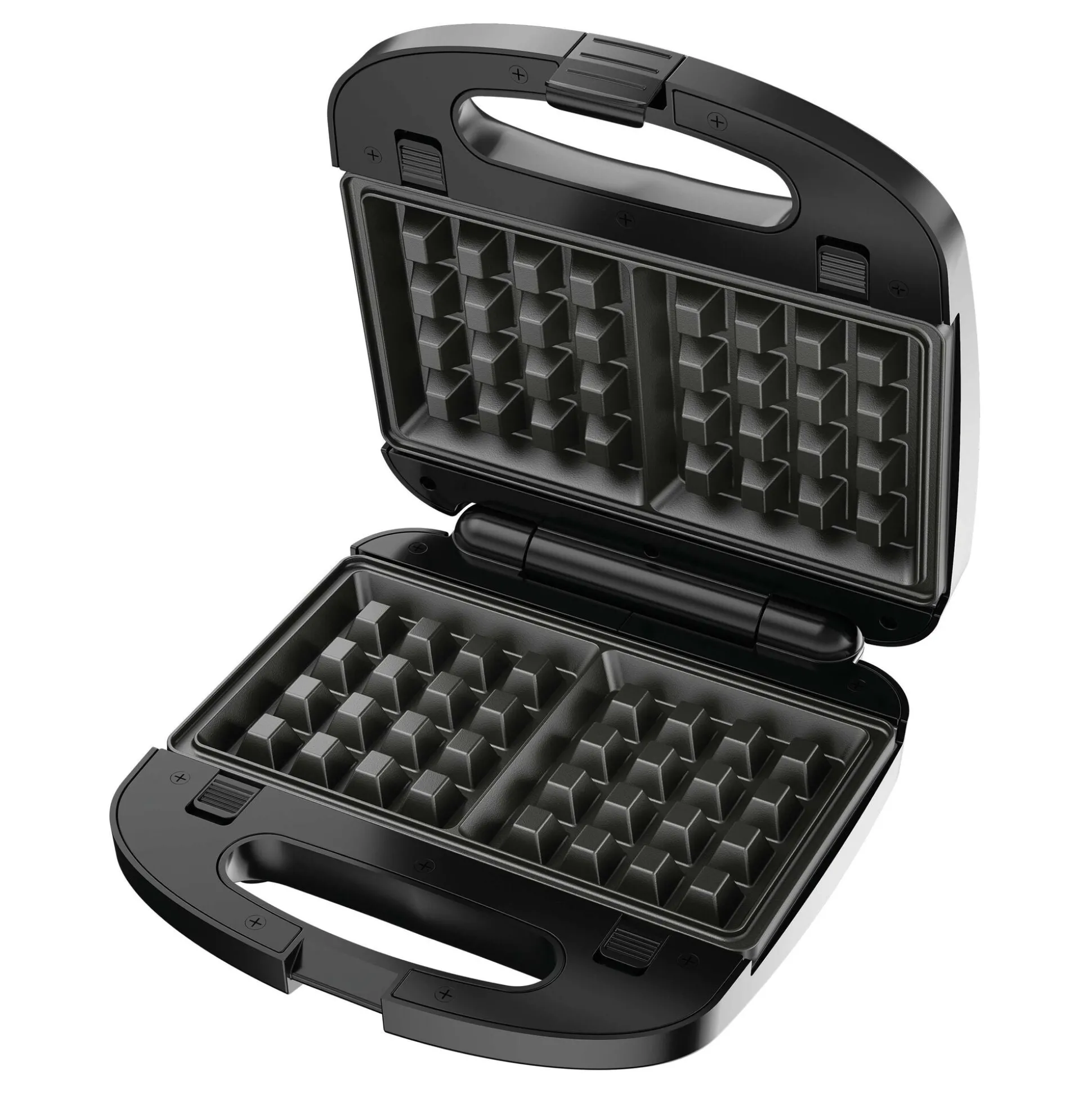Waffle Maker, Grill, or Sandwich Maker with Stainless Steel Accents