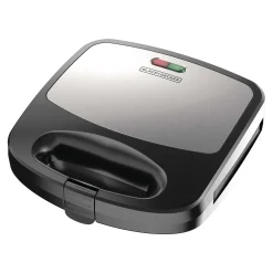 Waffle Maker, Grill, or Sandwich Maker with Stainless Steel Accents
