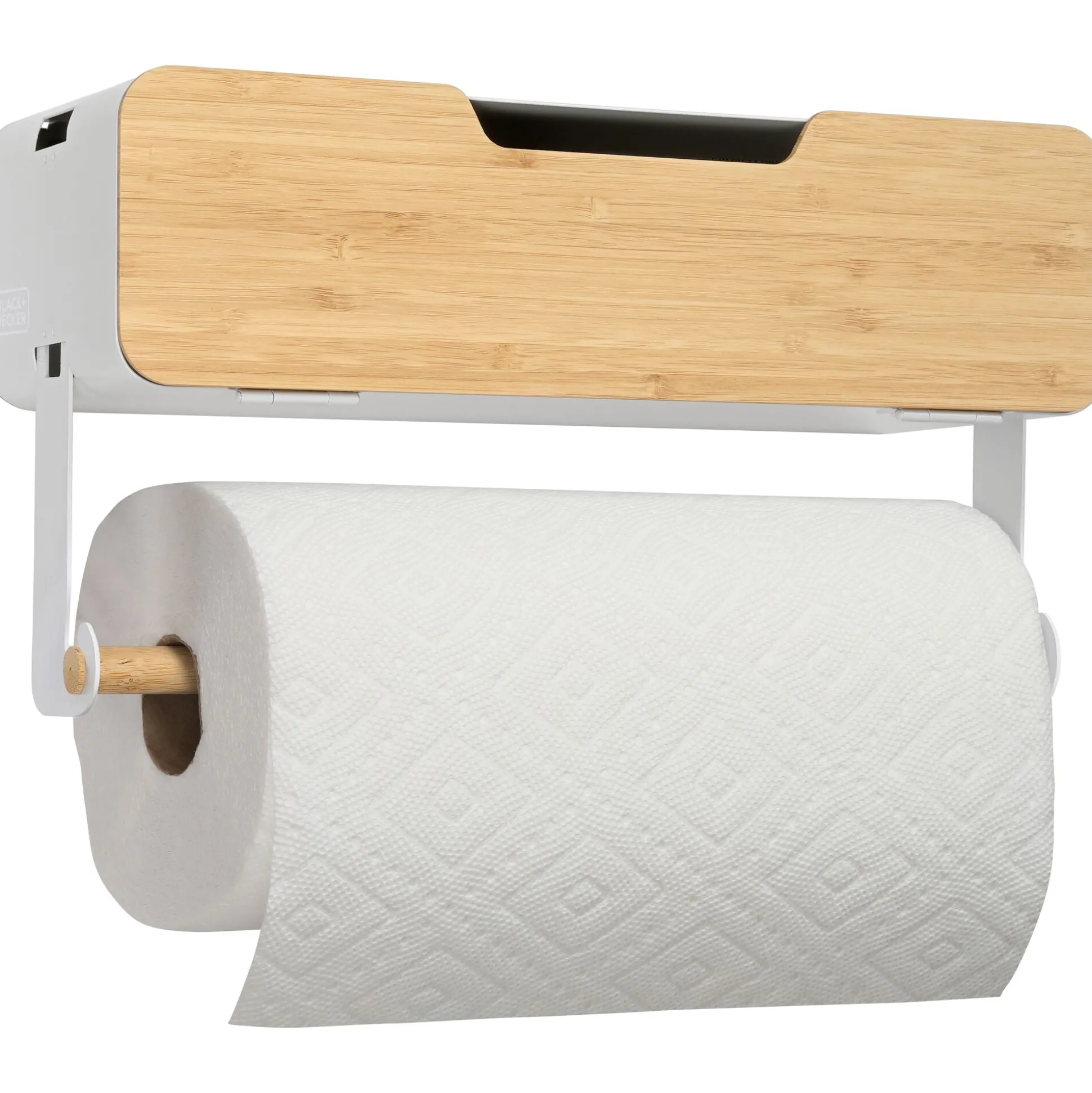 White Hanging / Magnetic Rack System-Shelf W/ Door